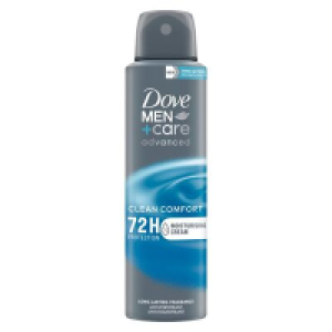 Dove Men Clean Comfort Antiperspirant Deodorant 150ml