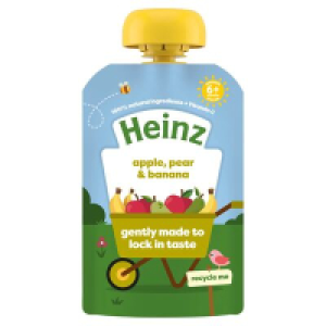 Heinz By Nature Apple. Pear & Banana 6+ Months 100g