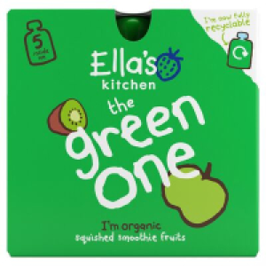 Ellas Kitchen The Green One Smoothie 5 Pack 90g