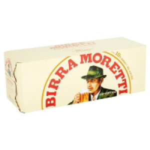 Birra Moretti Can Pack 10 x 250ml
