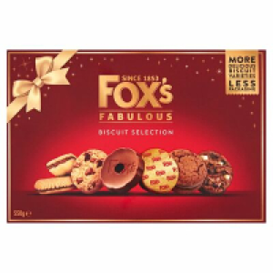 Foxs Classic Biscuit Selection Box 550g