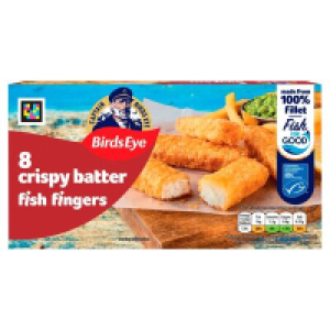 Centra  Birds Eye Crispy Fish Fingers 8 Pack 224g