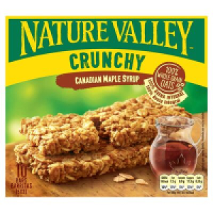 Centra  Nature Valley Crunchy Canadian Maple Syrup Bars 5 Pack 42g
