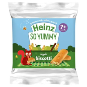 Centra  Heinz So Yummy Apple Biscotti 7+ Months 60g