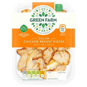 Centra  Green Farm Cajun Chicken Breast Pieces 120g