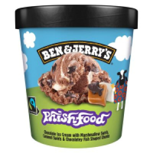 Ben & Jerrys Phish Food Ice Cream 465ml