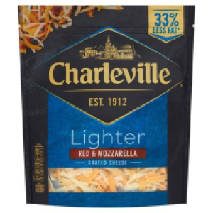 Charleville High Protein White Cheddar Slices 180g