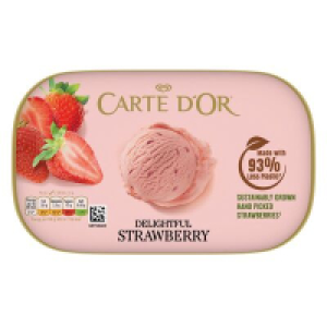Carte DOr Strawberry Ice Cream 900ml