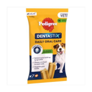 Centra  Pedigree Dentastix For Small Dogs 7 Pack 110g