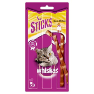 Whiskas Rich In Chicken 3 Sticks 18g