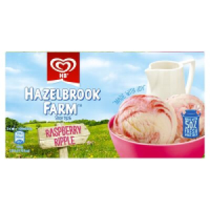 HB 1 Pint Ice-Cream Raspberry Ripple 568ml