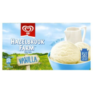 HB Vanilla Ice Cream Pint Block 568ml