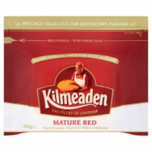 Centra  Kilmeaden Mature Red Block Cheddar Cheese 200g