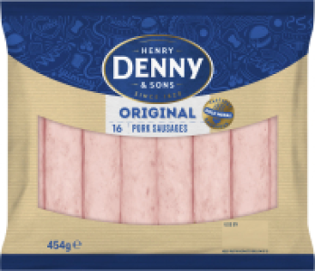 Denny Gold Medal Pork Sausages - Price Marked
